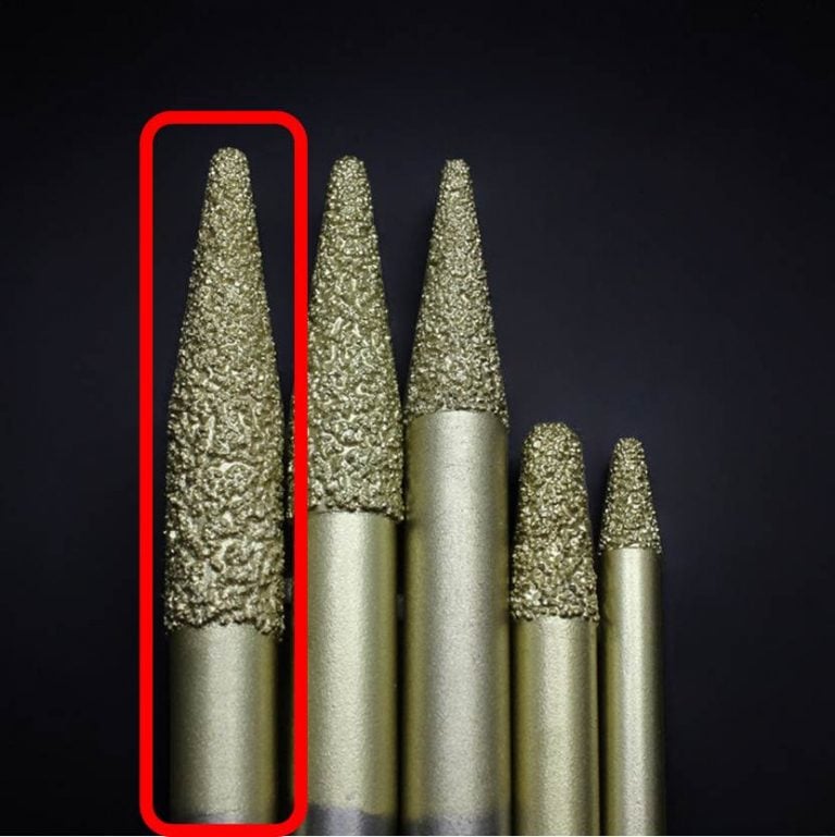 1. Smelting Diamond Ball Nose cutter, Shank Diameter 10mm, Tip Diameter 3-8mm, Cutting Length 30-50mm, Total Length 90mm
