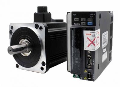 Servo Motor&Drive 40 Delta Servo Motor/Drive Set 1.0KW, 4.77Nm 2000RPM Support 130