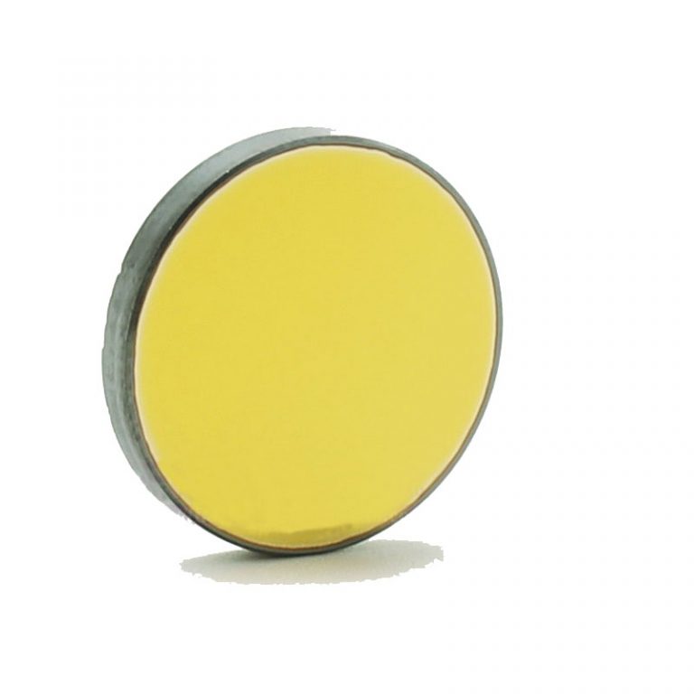 CO2 Laser Reflection Lens, Silicon Substrate, Gold-Plated Film, Φ20/Φ25