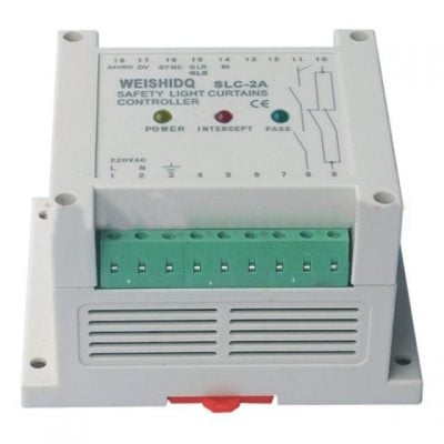 Safety light curtain controller