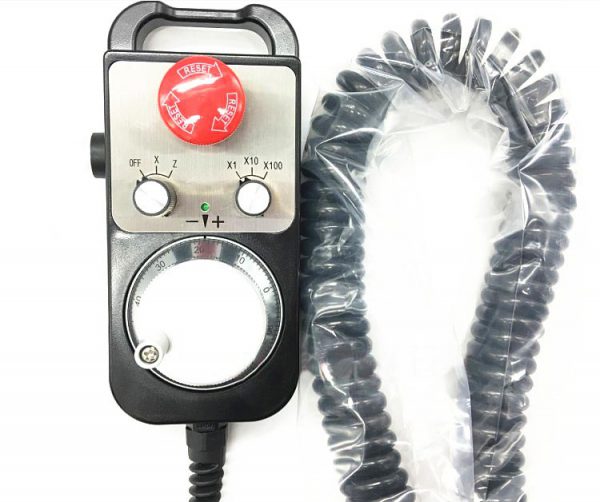 Manual Pulse Generator (MPG) Handheld Control Unit 1 MPG handheld hand wheel for Fanuc, Mitsubishi, GSK, Siemens