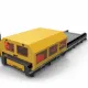CNC z Fiber laser cutting machine FB16-F-500W