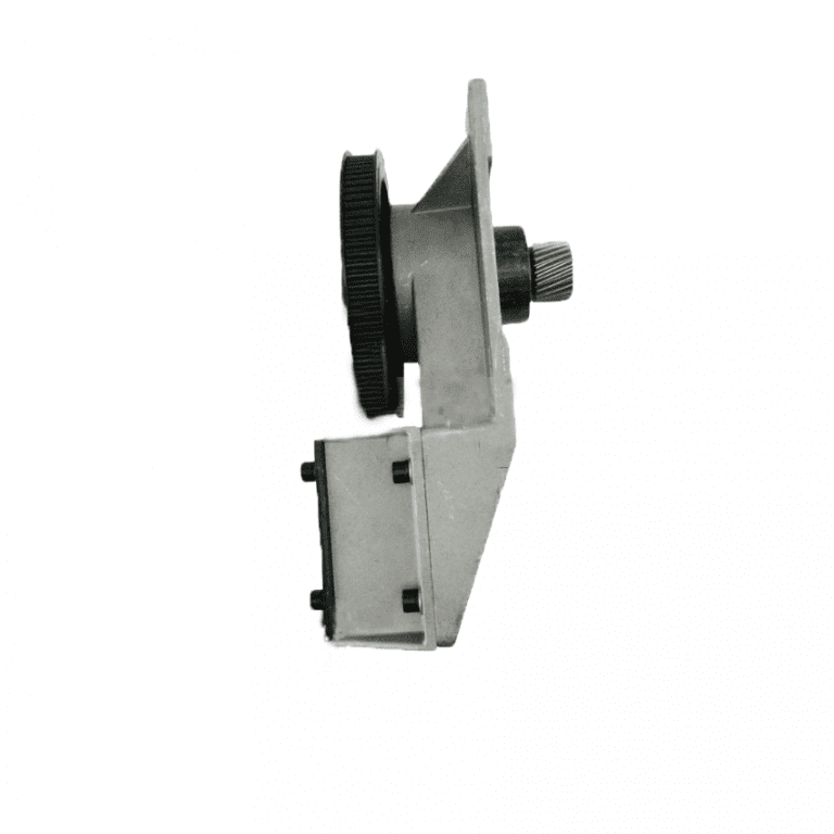 Pinion with Reduction Belt 1:5 and Slanted Gear
