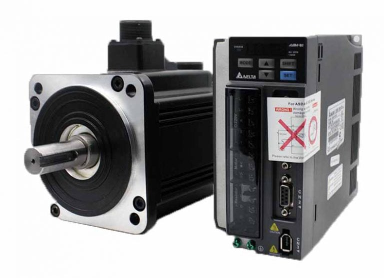 Delta Servo Motor/Drive Set 2.0KW, 9.55Nm, 2000RPM Support 130