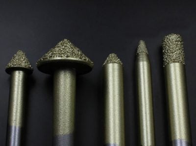 4. Smelting Diamond Lettering Cutter Shank Diameter 6 20mm Tip Diameter 1.5 8mm