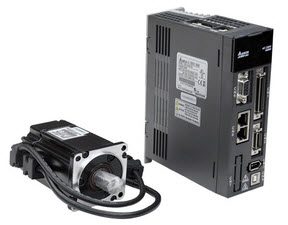 Delta Taiwan Servo Motor/Drive Set 400W, 3000RPM Support 60