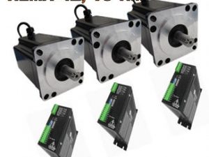 5.Stepping motor Nema 42 Drive 80 220V 7.8A x 3 UNITS