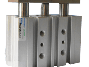 5.Three cylinder SMC type guide cylinder Bore 20mm MGPL20 010mm