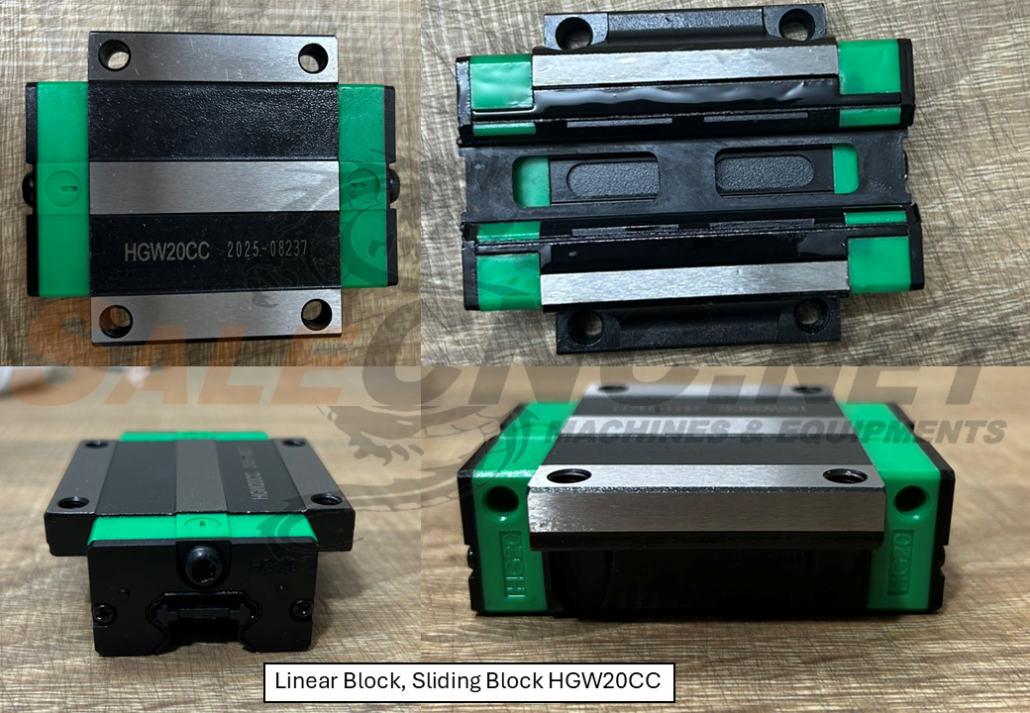 Linear Block, Sliding Block HGW20CC - HGH/HGW Series 8 HGW20CC