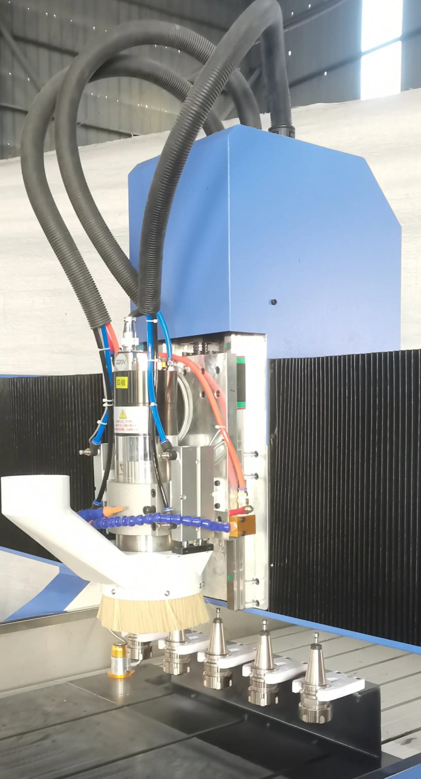 CNC Router milling Tool Changer ZX-A6060 เครื่องทำแม่พิมพ์ 4 Tool changer scaled