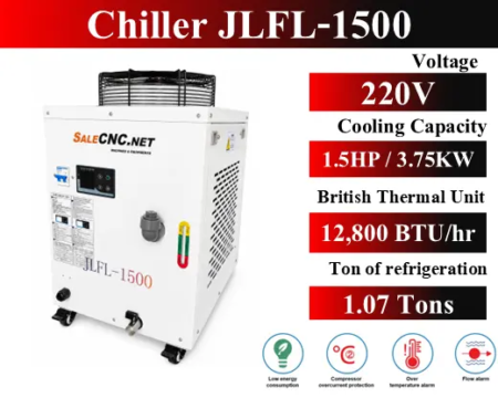 Chiller Water Cooling JLFL-1500 1 Chiller JLFL 1500 1