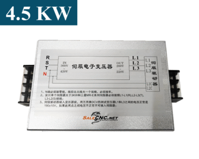 Servo Transformer 380V-220V AC for Servo Motor/Drive, 4.5KW