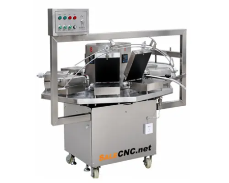 Automatic Egg Roll Making Machine เครื่องทำทองม้วน ระบบอัตโนมัติ 8 หัวคู่ 1 เครื่องทำทองม้วน 8 เตา
