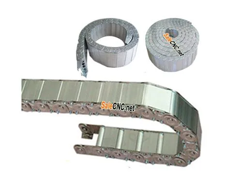 กระดูกงูสแตนเลสร้อยสายไฟ Steel Cable Drag Chain ขนาด 40 x 150 mm 12 ภาพตัวอย่าง กระดูกงูแบบเหล็กชุบ Galvanize และแบบ สแตนเลส( Stainless) แบบปิดสนิท