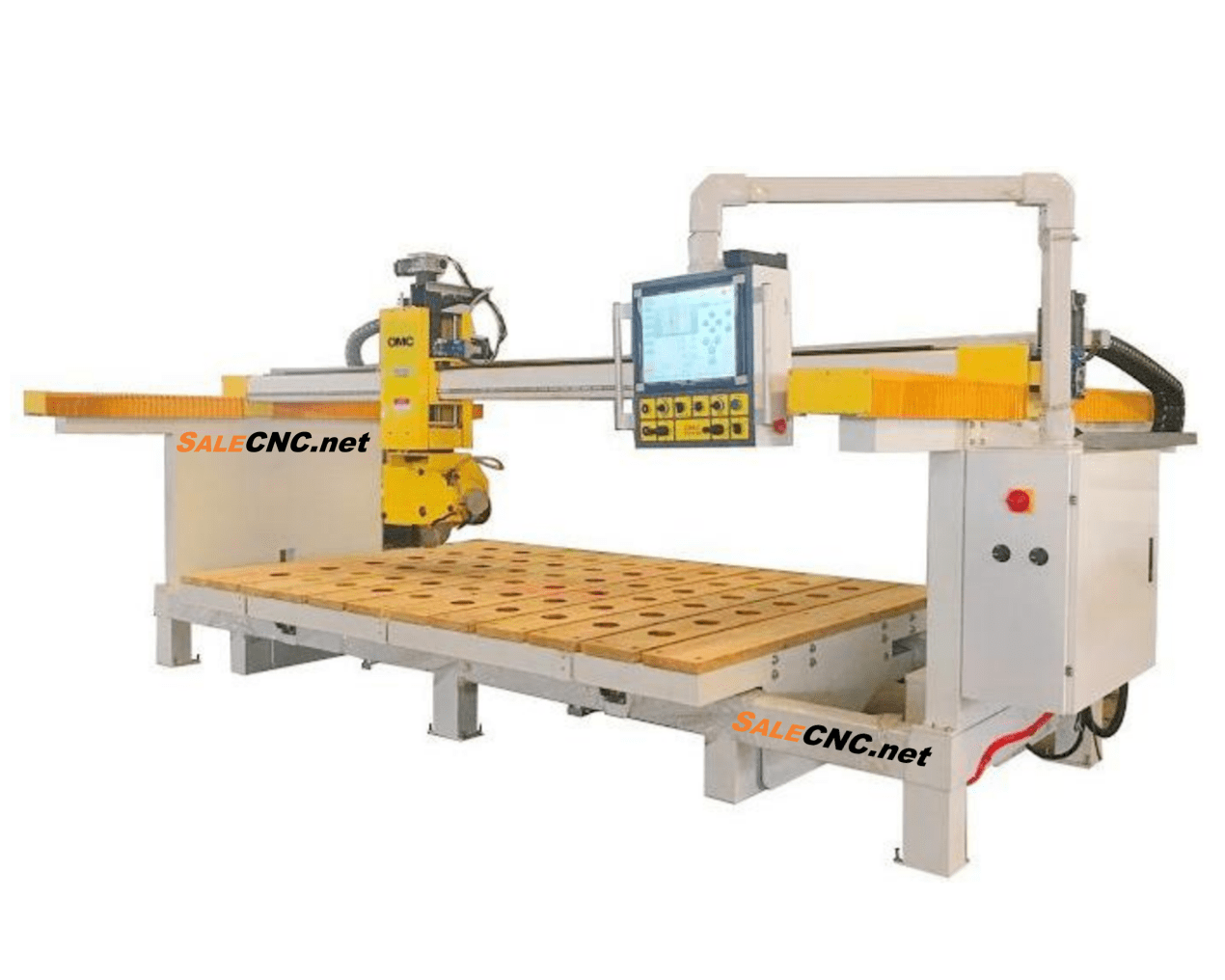 เครื่องใบเลื่อยตัดหิน CNC Saw 4 Axis รุ่น OSC-TITAN 3500x2000 1 CNC 4 Axis Stone Cutting Machine OSC-TITAN 3500x2000