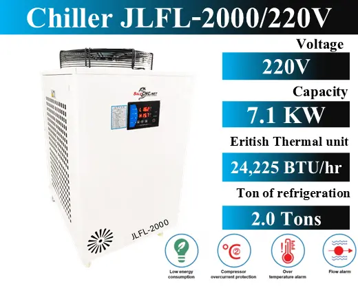 Chiller Water Cooling System - Model JLFL-2000 2 JLFL2000 1