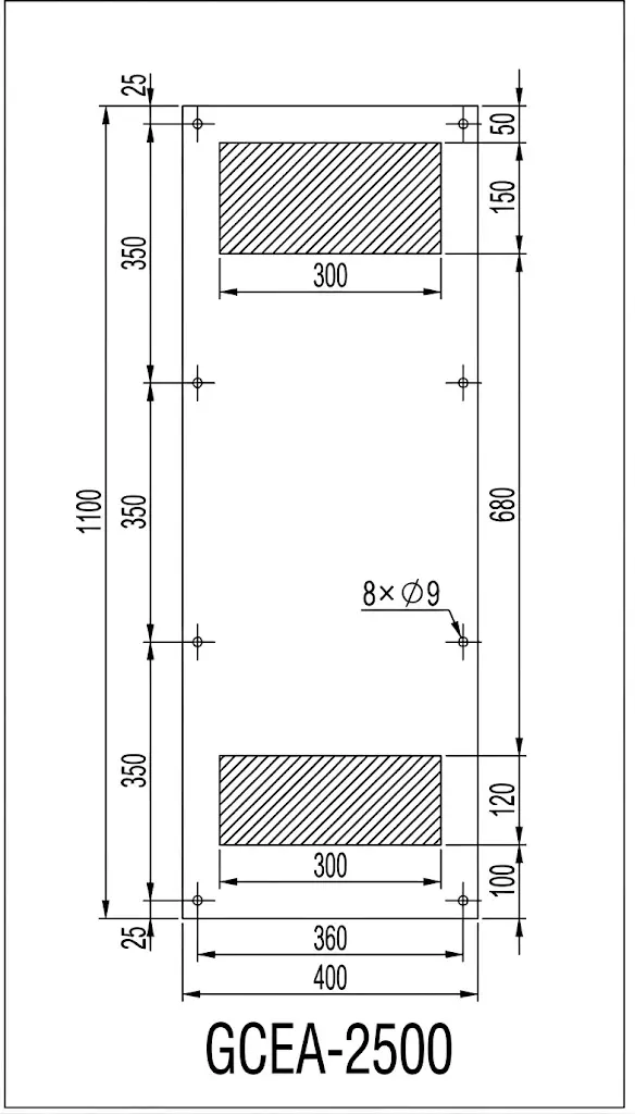 Air Chiller แอร์ชิลเลอร์ เครื่องปรับอากาศโรงงาน รุ่น GCEA-2500 2500W 9 GCEA 2500