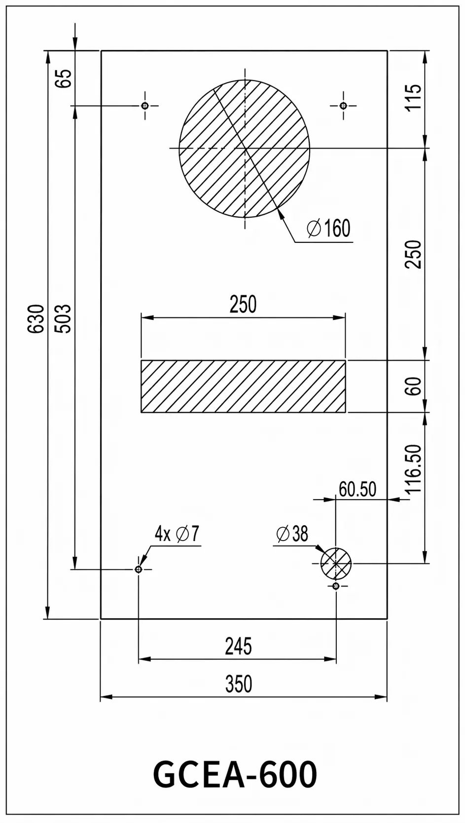 Air Chiller แอร์ชิลเลอร์ เครื่องปรับอากาศโรงงาน รุ่น GCEA-600 600W 11 GCEA 600