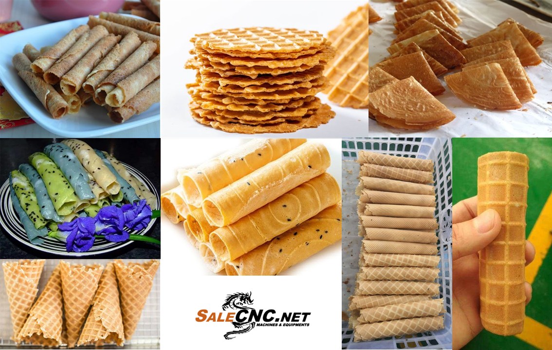 Automatic Egg Roll Making Machine (6 Dual Heads) 23 ขนมทองม้วน