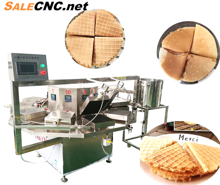 Automatic Egg Roll Making Machine (6 Dual Heads) 16 เครื่องทองม้วน 2