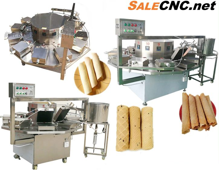 Automatic Egg Roll Making Machine (6 Dual Heads) 20 เครื่องทองม้วน