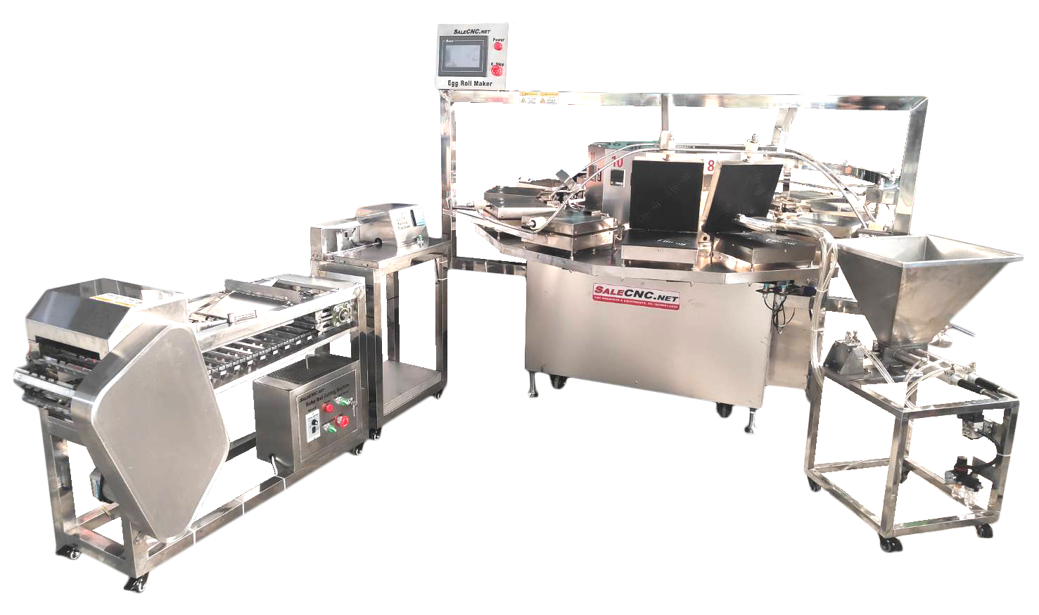 Automatic Egg Roll Making Machine (6 Dual Heads) 5 เซตทองม้วน 1