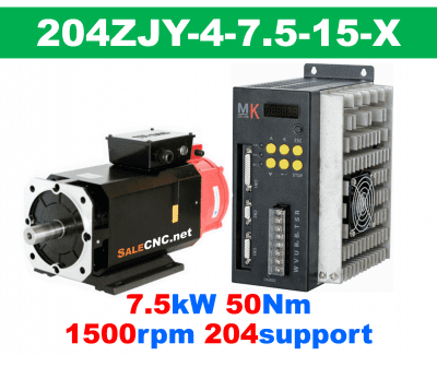 Servo Motor&Drive 34 เซอร์โวมอเตอร์ไดร์ Servo Motor & Drive 7.5KW 50Nm 1500rpm 180support 380V