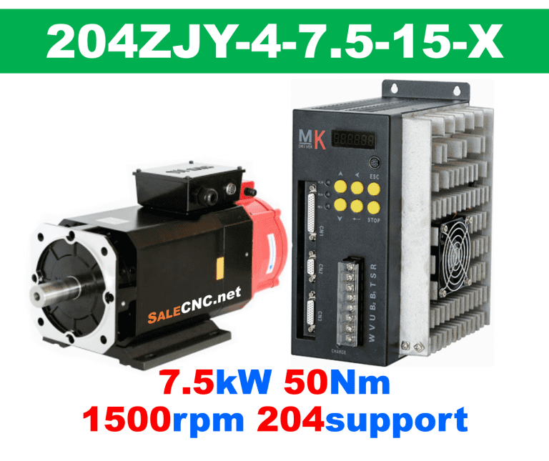 เซอร์โวมอเตอร์ไดร์ Servo Motor & Drive 7.5KW 50Nm 1500rpm 180support 380V