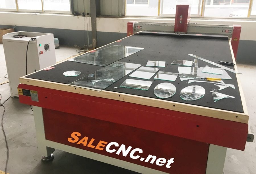 เครื่องตัดกระจก Glass Cutting Machine 2620 7 glass cutting machine step motor servo 3