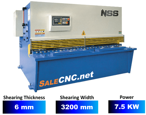 เครื่องตัดแผ่นเหล็กแบบไฮดรอลิก ยาว 3200 มิลลิเมตร หนา 6 มิลลิเมตร Hydraulic CNC Pendulum Plate Shears QC12Y/QC12K 1 เครื่องตัดแผ่นเหล็กแบบไฮดรอลิก ยาว 3200 มิลลิเมตร หนา 6 มิลลิเมตร Hydraulic CNC Pendulum Plate Shears QC12Y/QC12K