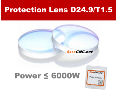 โพรเทคชั่น เลนส์ (Laser Protect Lens) power ≤ 6000w – D24.9/T1.5