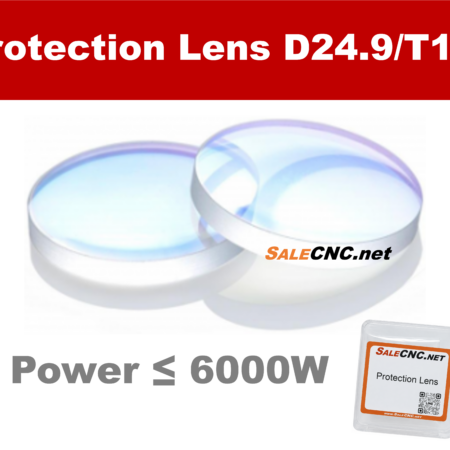 Laser Protection Lens for Fiber Lasers, Power ≤ 6000W – D24.9/T1.5 8 24.9 1.5 r