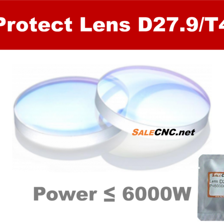 โพรเทคชั่น เลนส์ (Laser Protect Lens) power ≤ 6000w – D27.9/T4 9 Protection Lens D27.9 T4 6kw