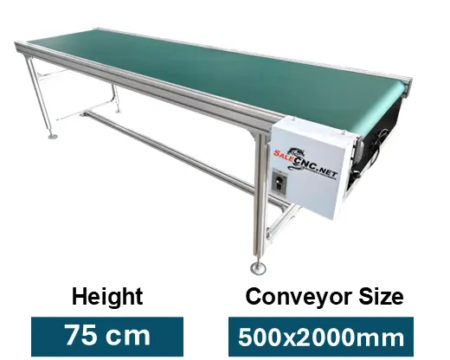 Conveyor Belt PVC 500x2000 mm สายพานลำเลียง สายพานเลื่อย 1 Conveyor 500 2000mm