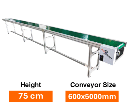Conveyor Belt PVC 600x5000 mm สายพานลำเลียง สายพานเลื่อน 1 Conveyor A 39