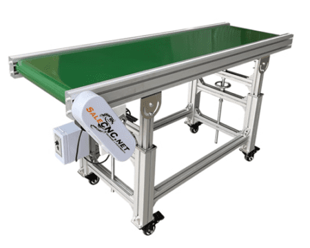 Conveyor Belt PVC 500x1000 mm สายพานลำเลียง (ปรับระดับได้) 1 conveyor