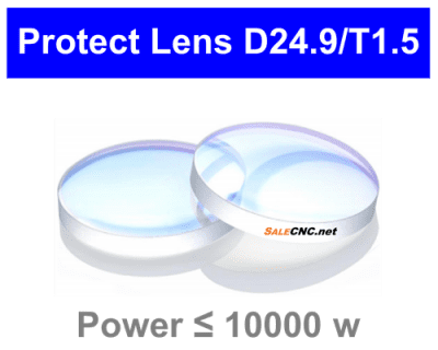 โพรเทคชั่น เลนส์ (Laser Protect Lens) power ≤ 10000w – D24.9/T1.5