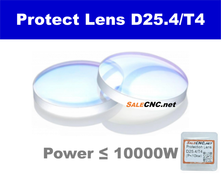 Laser Protection Lens for Fiber Lasers – D25.4/T4, Power ≤ 10000W