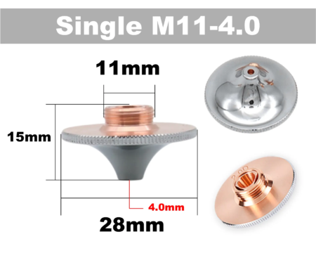 Nozzle หัวโค้ง double M11 4.0