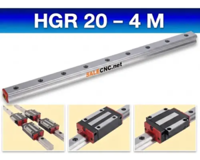 Linear Rail HG Series - HGR20, 4 Meter Length
