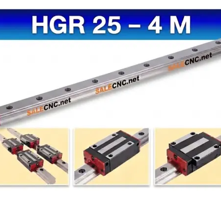 รางสไลด์ รางเลื่อน Linear Rail HGR25 ความยาว 4 เมตร 18 3 2