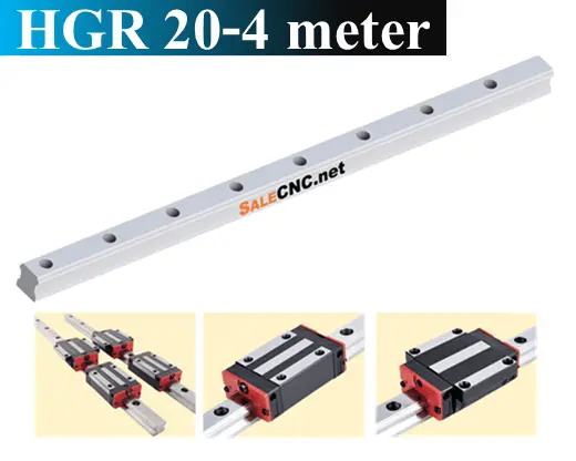 Linear Rail HG Series – HGR20, 4 Meter Length