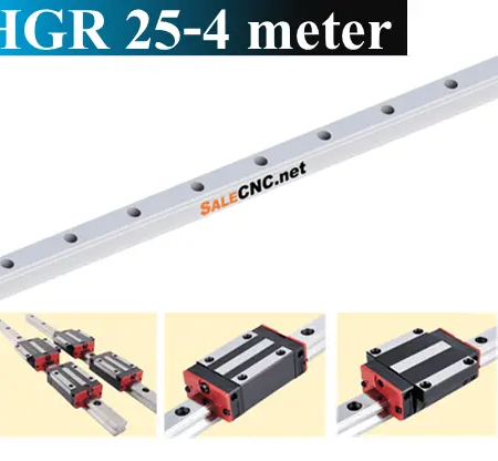 รางสไลด์ รางเลื่อน Linear Rail HGR25 ความยาว 4 เมตร 18 HG25 4