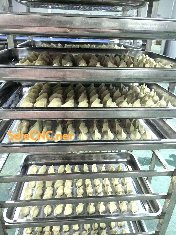เครื่องห่อเกี๊ยว เครื่องทำเกี๊ยวหมู Commercial Dumpling Machine 4 เครื่องเกี๋ยว