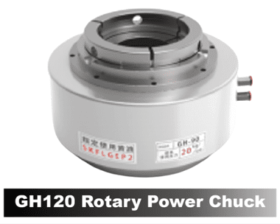 Chuck (ชัค) อุปกรณ์จับ-ยึด-หมุน Rotary Power Chuck GH120