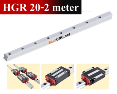 รางสไลด์ รางเลื่อน Linear Rail HGR20 ความยาว 2 เมตร