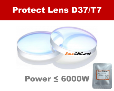Laser Protection Lens D37/T7 (Power ≤ 6000W)