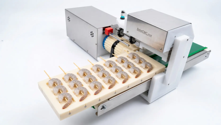 Automatic Shrimp Skewer Machine