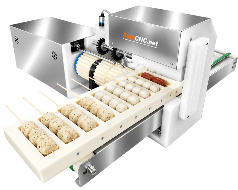 Automatic Meatball Skewer Machine