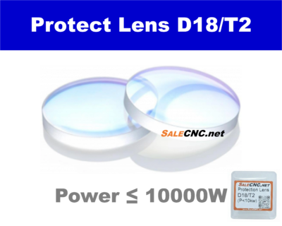 Fiber Laser Protection Lens: D18/T2, Power ≤ 10000W